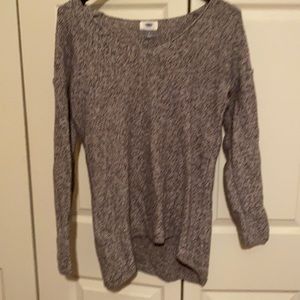 Relaxed fit sweater grey
